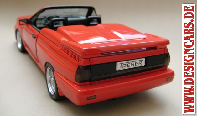 Audi Quattro coupe treser roadster 1/18 Sun Star